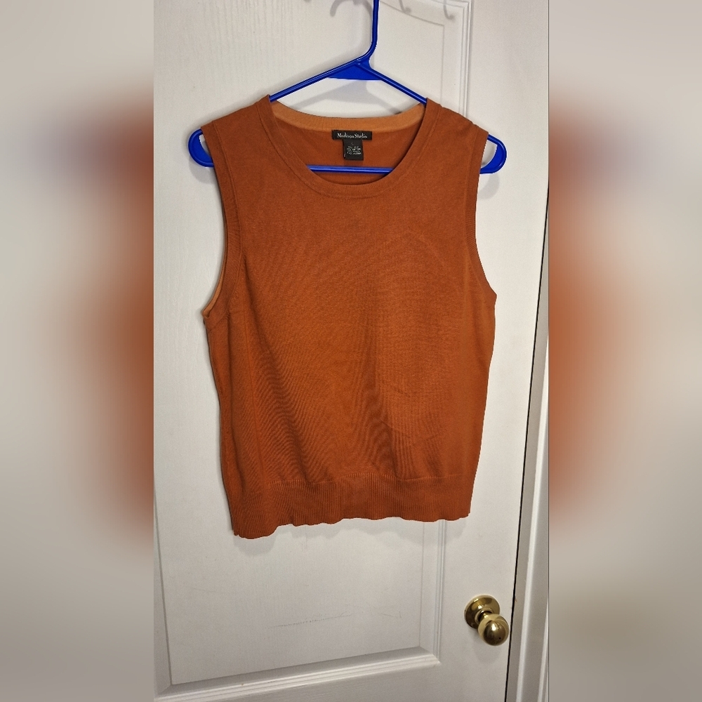 MADISON STUDIO/ LARGE/  VEST / LIGHT BROWN